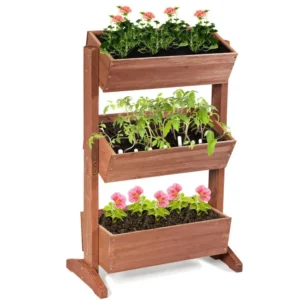 Wooden Raised Garden Bed Planter